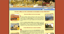 Desktop Screenshot of morocco-nomad-safari.com